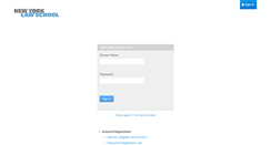Desktop Screenshot of portal.nyls.edu
